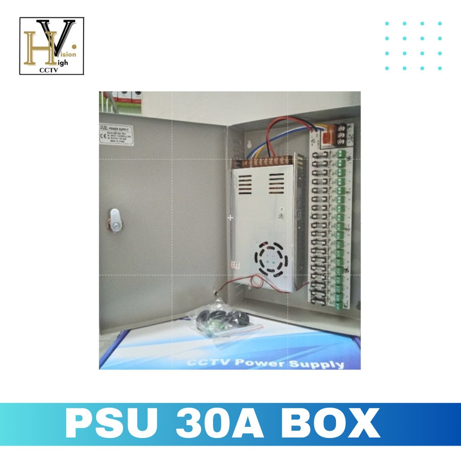 PSU 30A BOX 12V CCTV