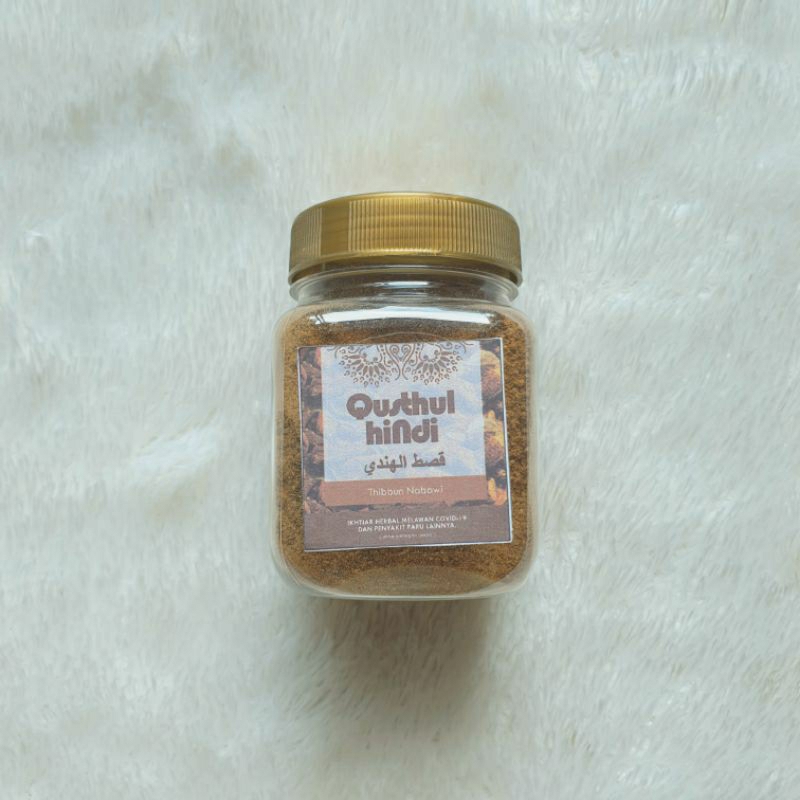 

Qusthul Hindi | Serbuk Qusthul Hindi | Serbuk Qusthul Hindi Toples 75 gram