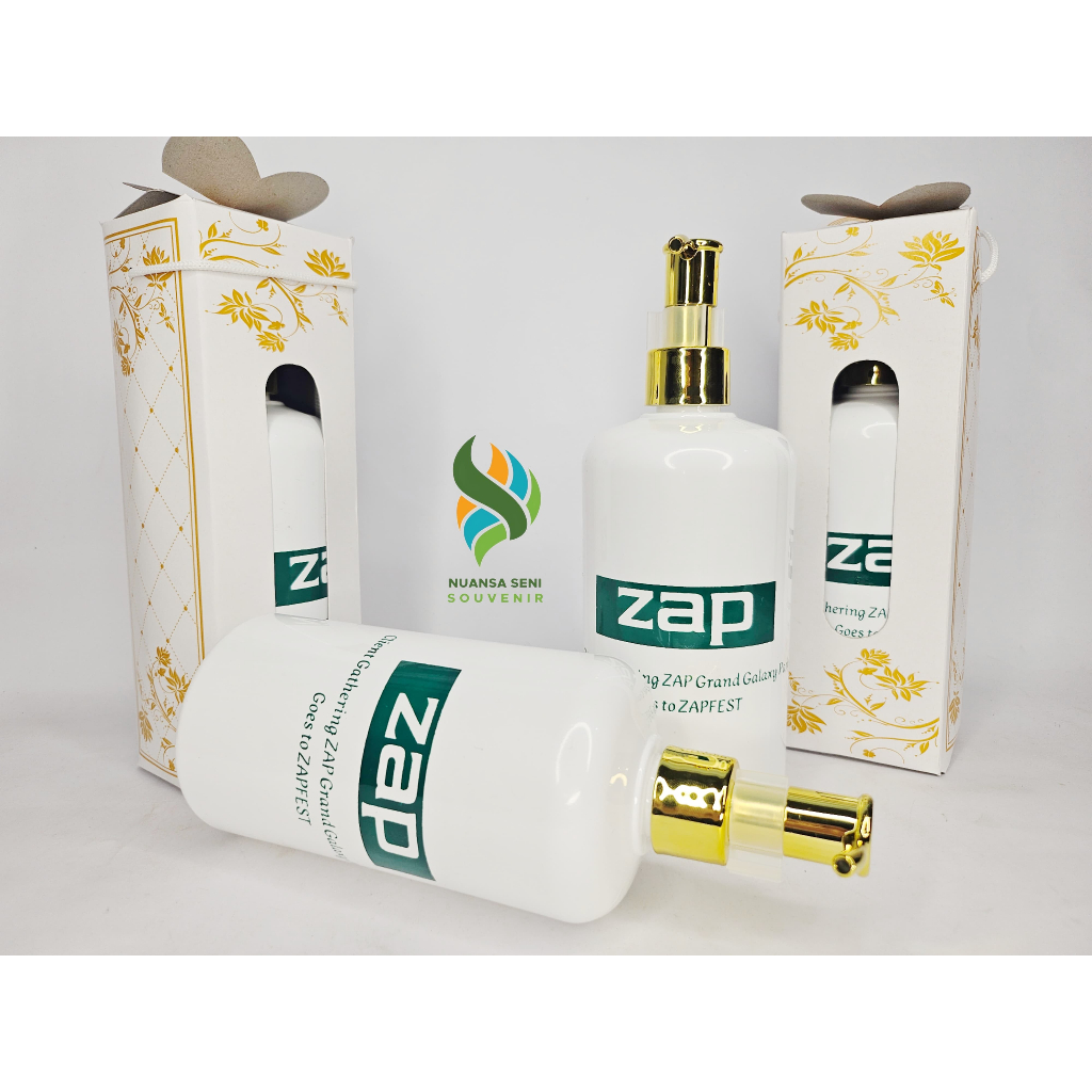 Botol Dispenser Sabun Cair Tumbler Lotion Wadah Sampo Plastik Botol Sablon Souvenir Kemas Box