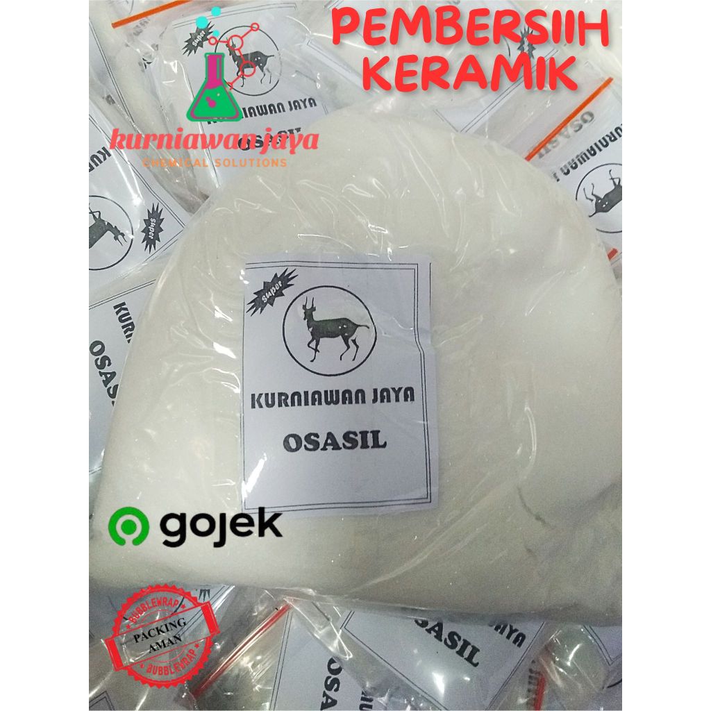 OSASIL/OSASIR/ serbuk ajaib pembersih kerak keramik 1kg TANPA CAMPURAN / ORI