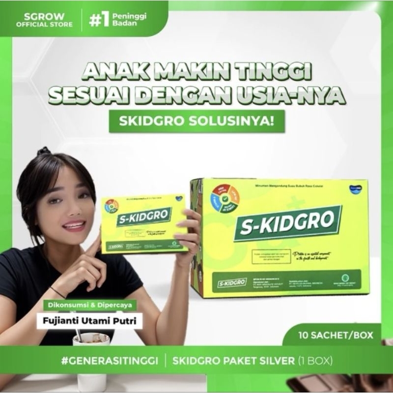 

S-KIDGRO Peninggi Badan Terbaik Untuk Anak - 1 BOX