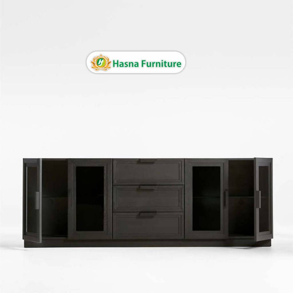 Meja Tv Buffet Tv Minimalis Bufet Panjangan Jati