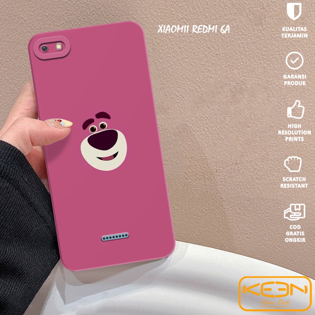 Case Xiaomi Redmi 6A - Casing Hp Xiaomi Redmi 6A Motif Lotso - Softcase Xiaomi Redmi 6A - Softcase H