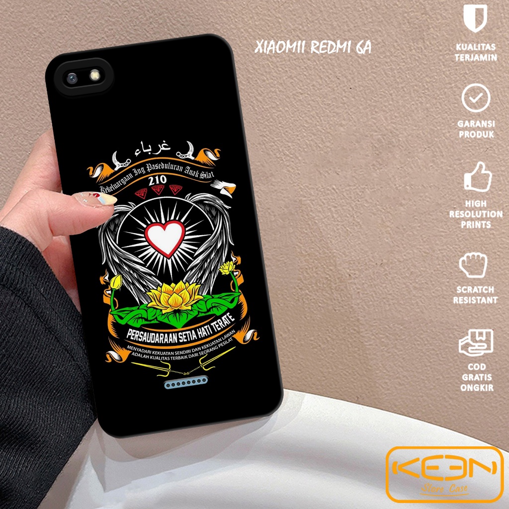 Case Xiaomi Redmi 6A - Casing Hp Xiaomi Redmi 6A Motif PSHT - Softcase Xiaomi Redmi 6A - Softcase Hp
