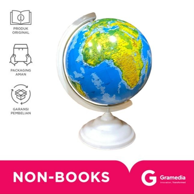

Gramedia Karawaci - Globe 35 Cm Tatakan Plastik