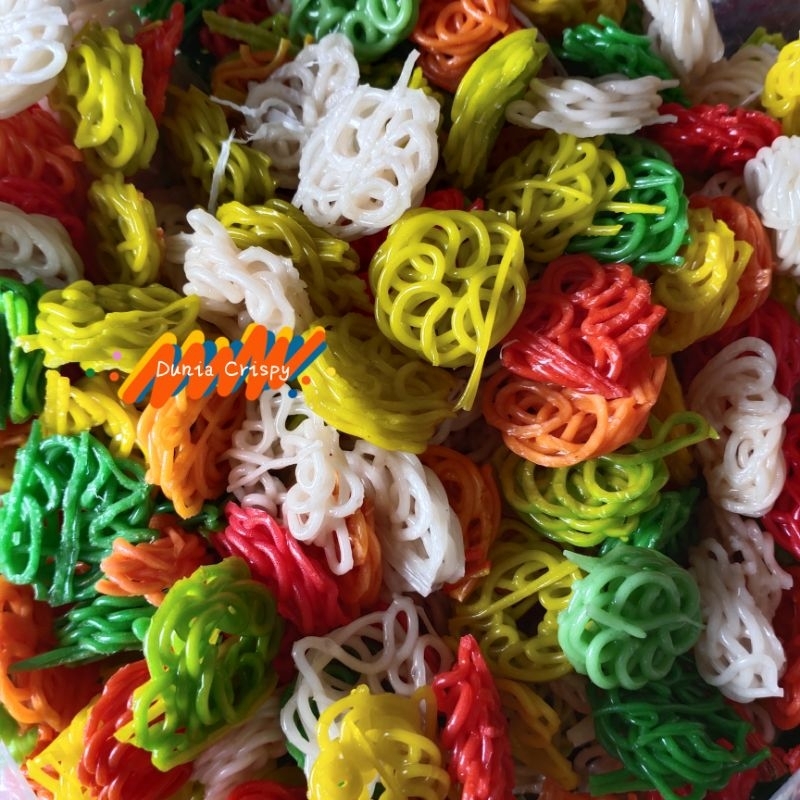 

[1kg, 5kg] KERUPUK MENTAH MAWAR MINI UNTUK SEBLAK - DUNIA CRISPY