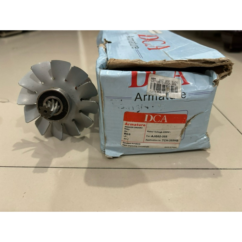 Armature Cut Off Sumo SX7100 Angker DCA Untuk Mesin Cut Off SUMO SX 7100 Rotor Cutt OFF SUMO SX-7100