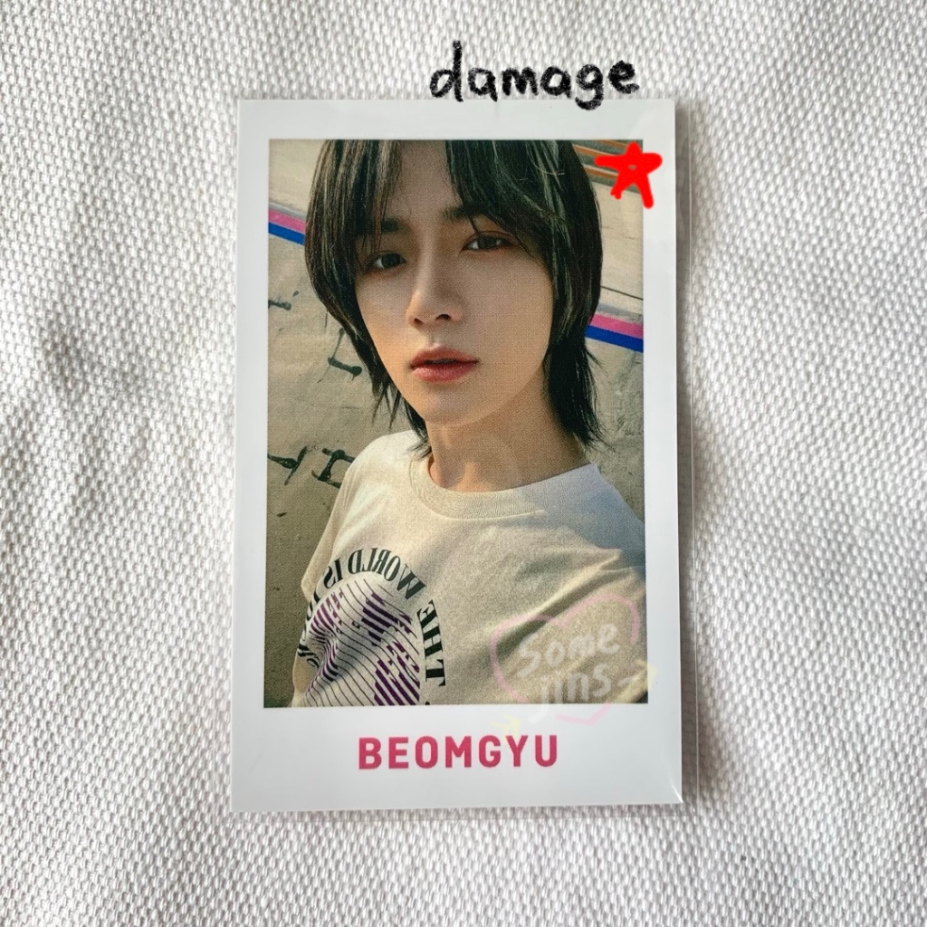 TXT pob weverse japan tccfoe beomgyu Photocard pc benefit fight or escape foe wvj