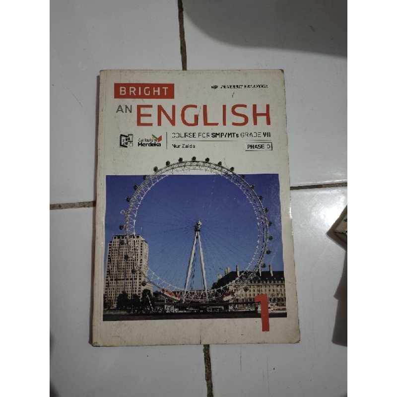 

BUKU PAKET KELAS 7 BAHASA INGGRIS [ENGLISH] [PENERBIT ERLANGGA] KURIKULUM MERDEKA UNTUK SMP/MTS KELAS VII