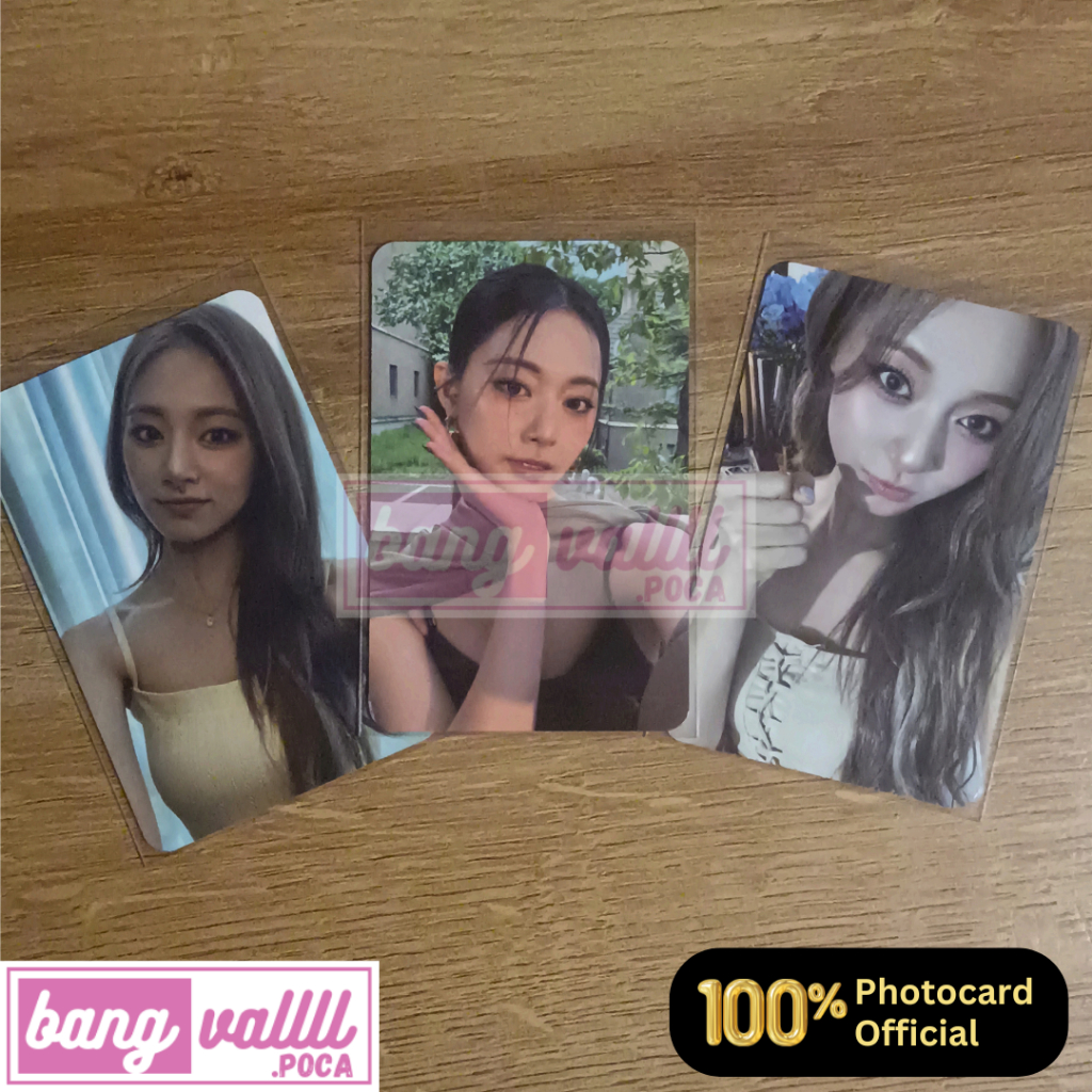 PHOTOCARD PC TZUYU TWICE SOLO ALBUM ABOUTZU POB MUSIC KOREA PHOTOBOOK VER OFFICIAL