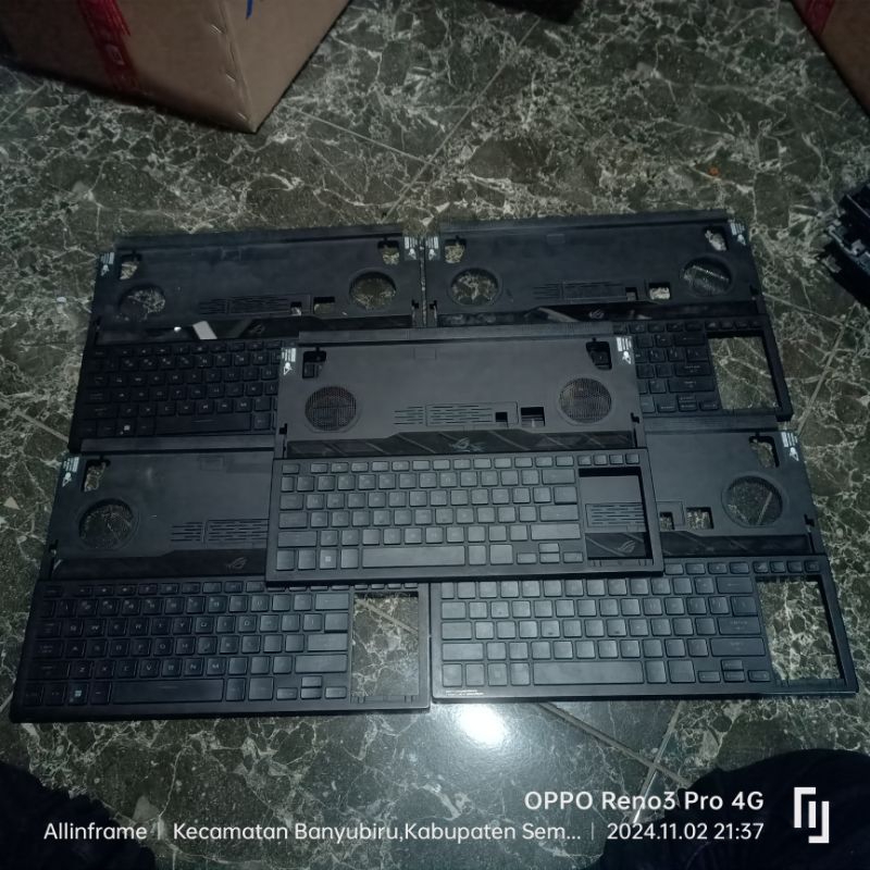 FRAME KEYBOARD LAPTOP Asus ROG Zephyrus Duo 16 GX650 GX650P GX650PI