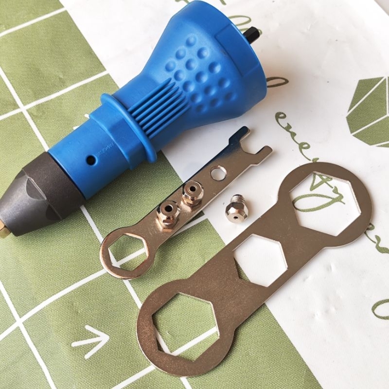 Converter Bor ke Rivet Otomatis Mesin Rivet dengan Bor cordless