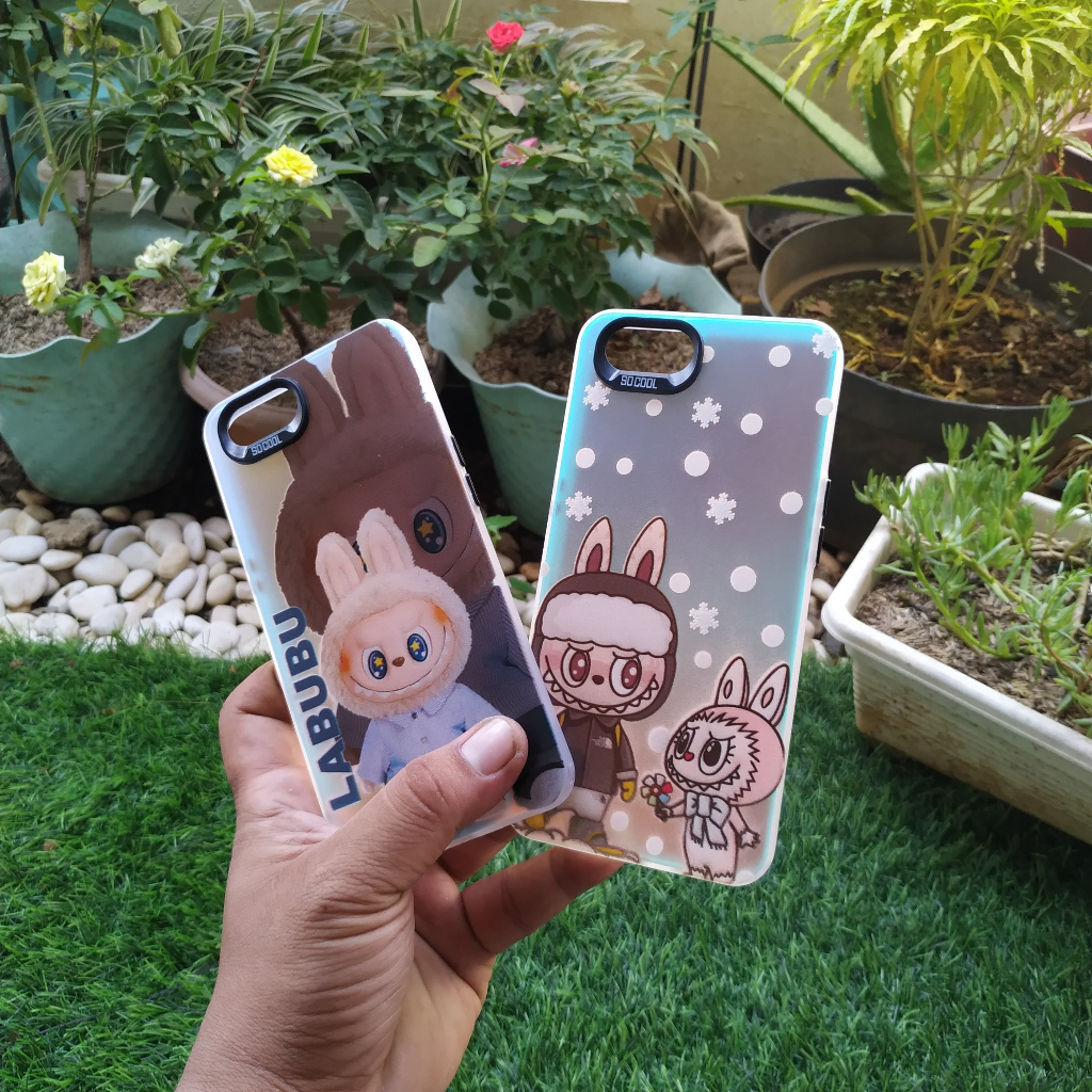 Kesing Oppo A3s CPH1803 Realme C1 A1603 SOFTCASE IMD Premium MOTIF LABUBU Viral