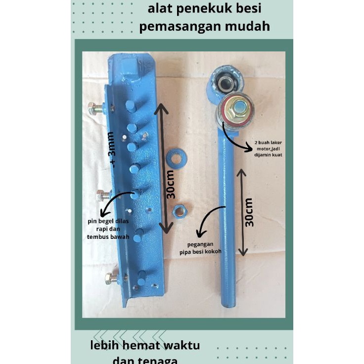 Model Terupdate  Alat penekuk besi 4mm sampai besi 12mm termurah alat tekuk besi begel pengungkit pe