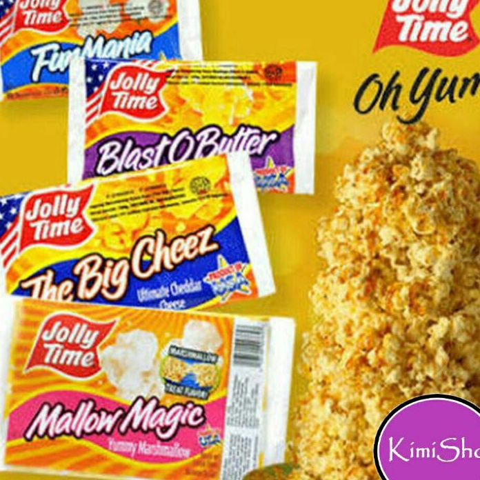 

MANTAP Jolly Time popcorn jolly time snack cemilan pop corn