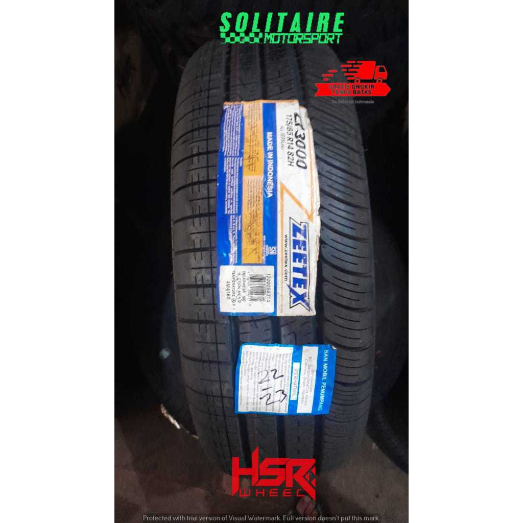 BAN MOBIL BARU ZEETEX 3000TYPE 175/65 R14|BAN MOBIL BARU BERKUALITAS TINGGI