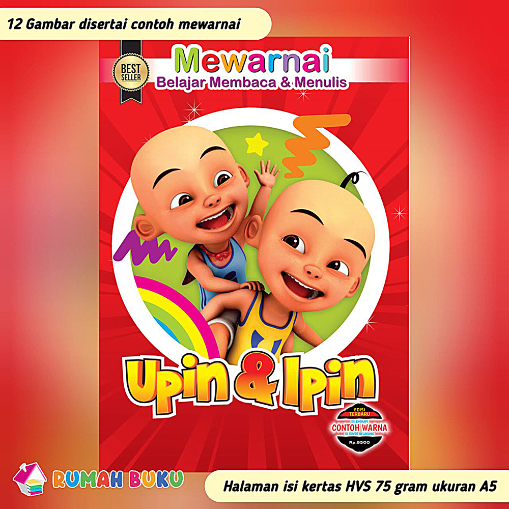 BUKU MEWARNAI UPIN IPIN