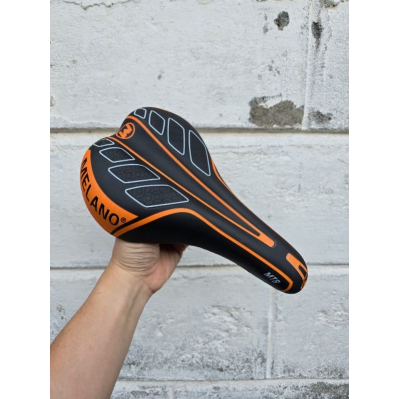 Sadel Sepeda MTB MELANO Empuk Kawat Tebal