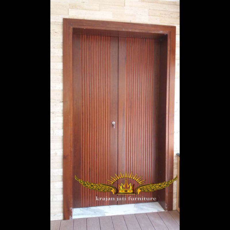 kusen pintu jati kupu tarung/kusen pintu minimalis/pintu jati/kusen jati