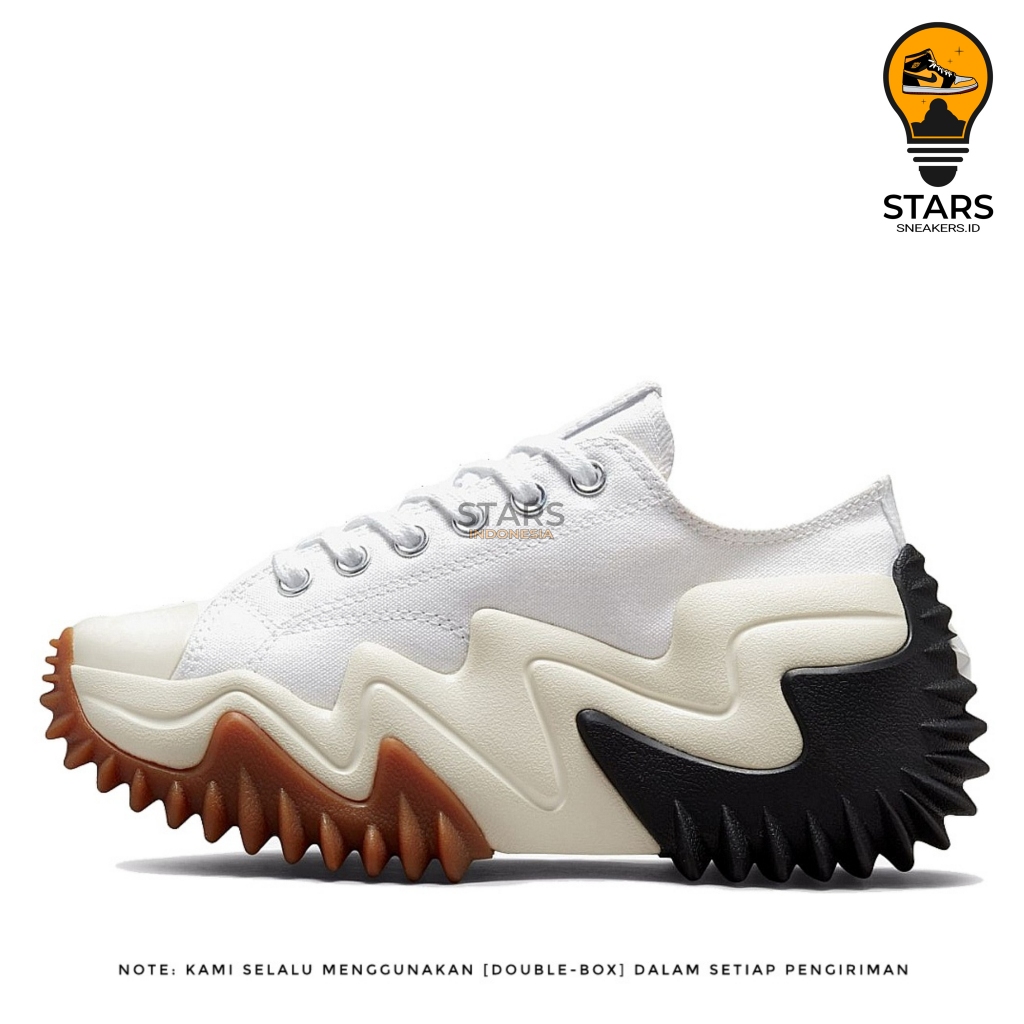 Converse Run Star Motion Canvas Platform Low White