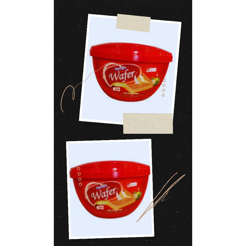 

WAFER KELAPA 1 KARTON ISI 6 EMBER