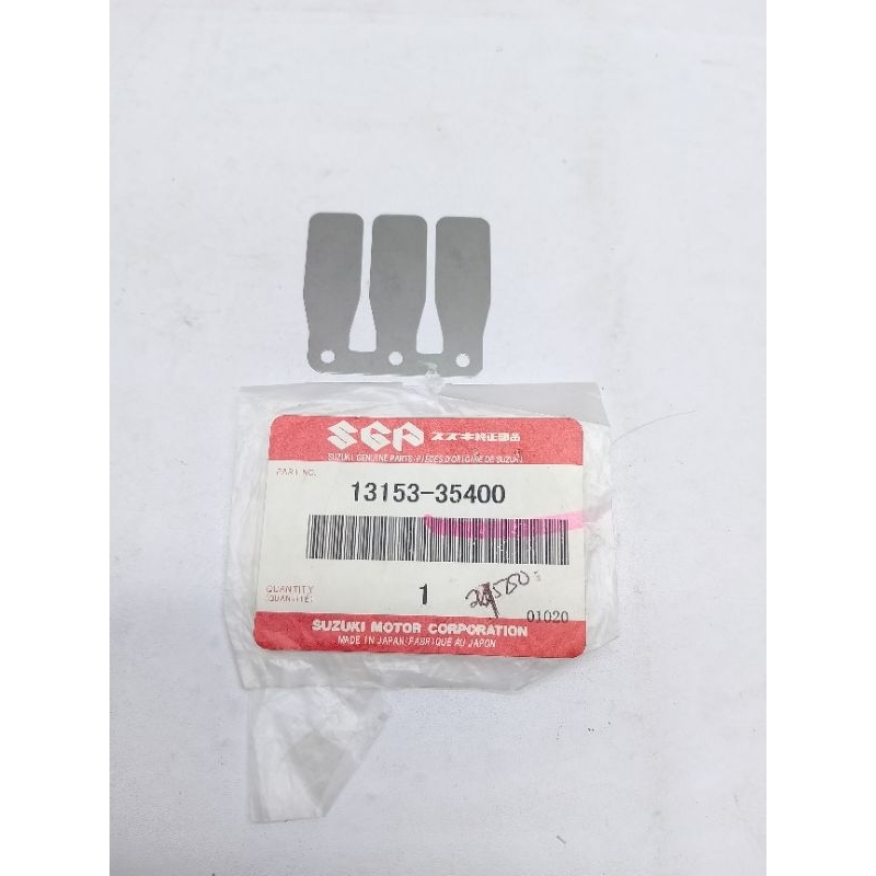 13153-35400 LIDAH HARMONIKA PLAT MEMBRAN SUZUKI RC100 RC 100 BRAVO ORIGINAL ASLI SUZUKI SGP JAPAN