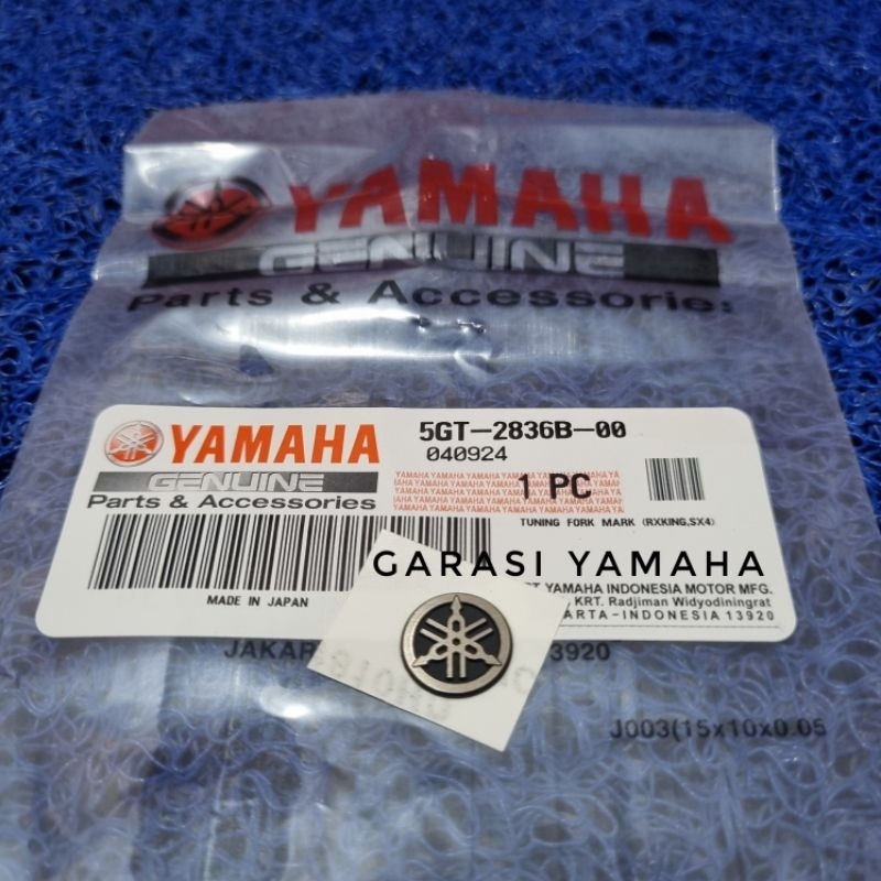 EMBLEM LOGO COVER SPIDO METER SPIDOMETER SPEEDOMETER RXKING RX KING ORI YAMAHA EMBLEM SPIDO RX KING