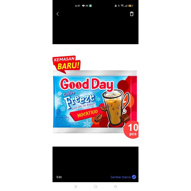 

kopi good day frreze 1 renceng 10pcs
