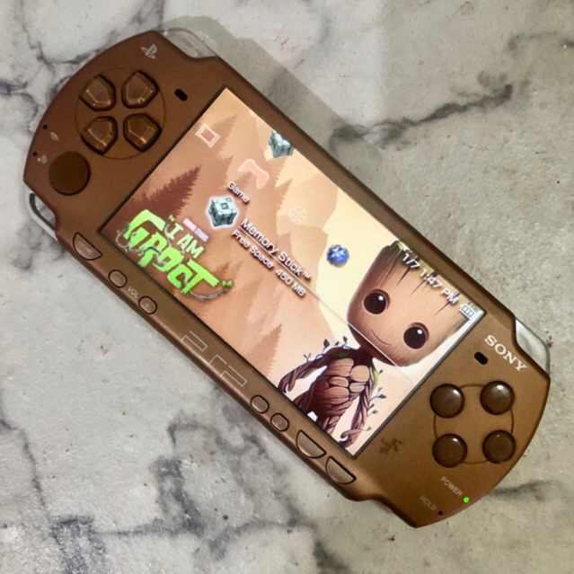 PSP 2000 32Gb I Am Groot / Full Game / Siap Main
