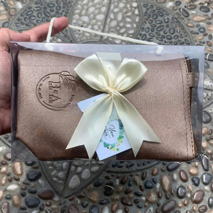 200 Pcs Souvenir Pernikahan Mini Bag Packing Mika Wedding Custom Emboss Unik Mika Pita