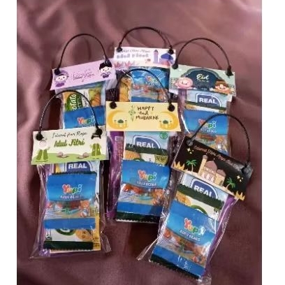 GOODIE BAG/PAKET SNACK/SNACK ULTAH/SOUVENIR ULTAH/SNACK TENTENG/HAMPERS/SOUVENIR AQIQAH/SOUVENIR ANA