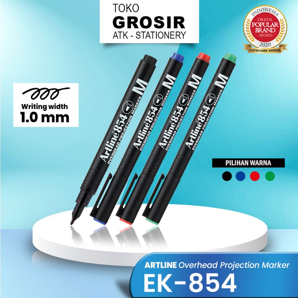 

Spidol Overhead Projector Marker OHP Artline EK-854
