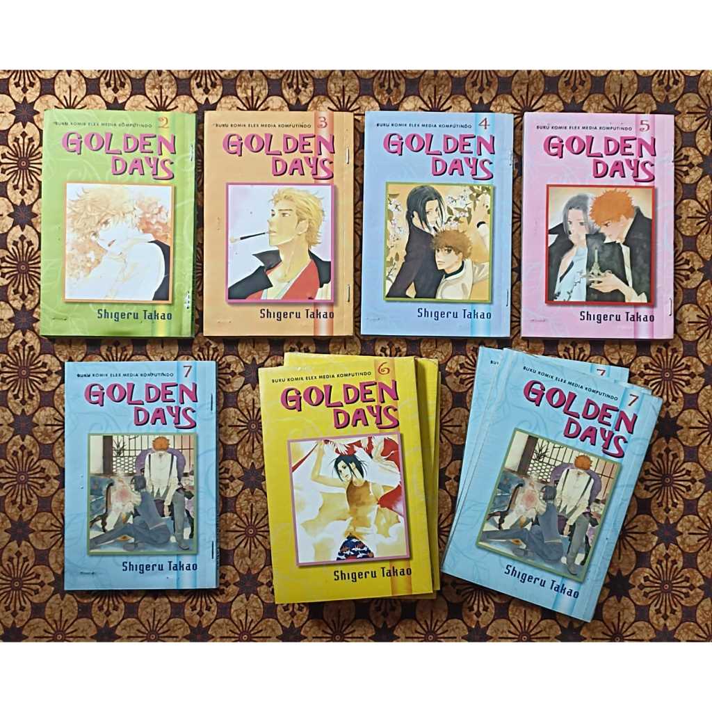 + GOLDEN DAYS - Komik BL Cabutan Elex Media