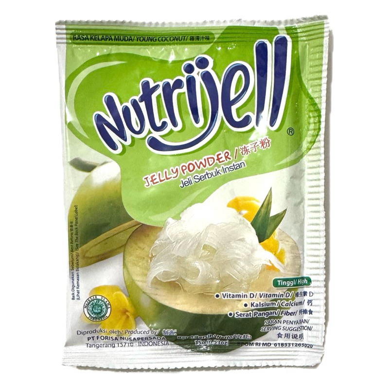 

Nutrijell Jelly Kelapa Muda 15g