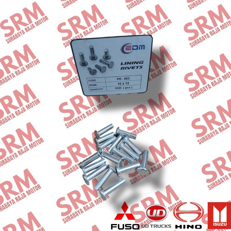 PAKU RIVET / PAKU KAMPAS REM