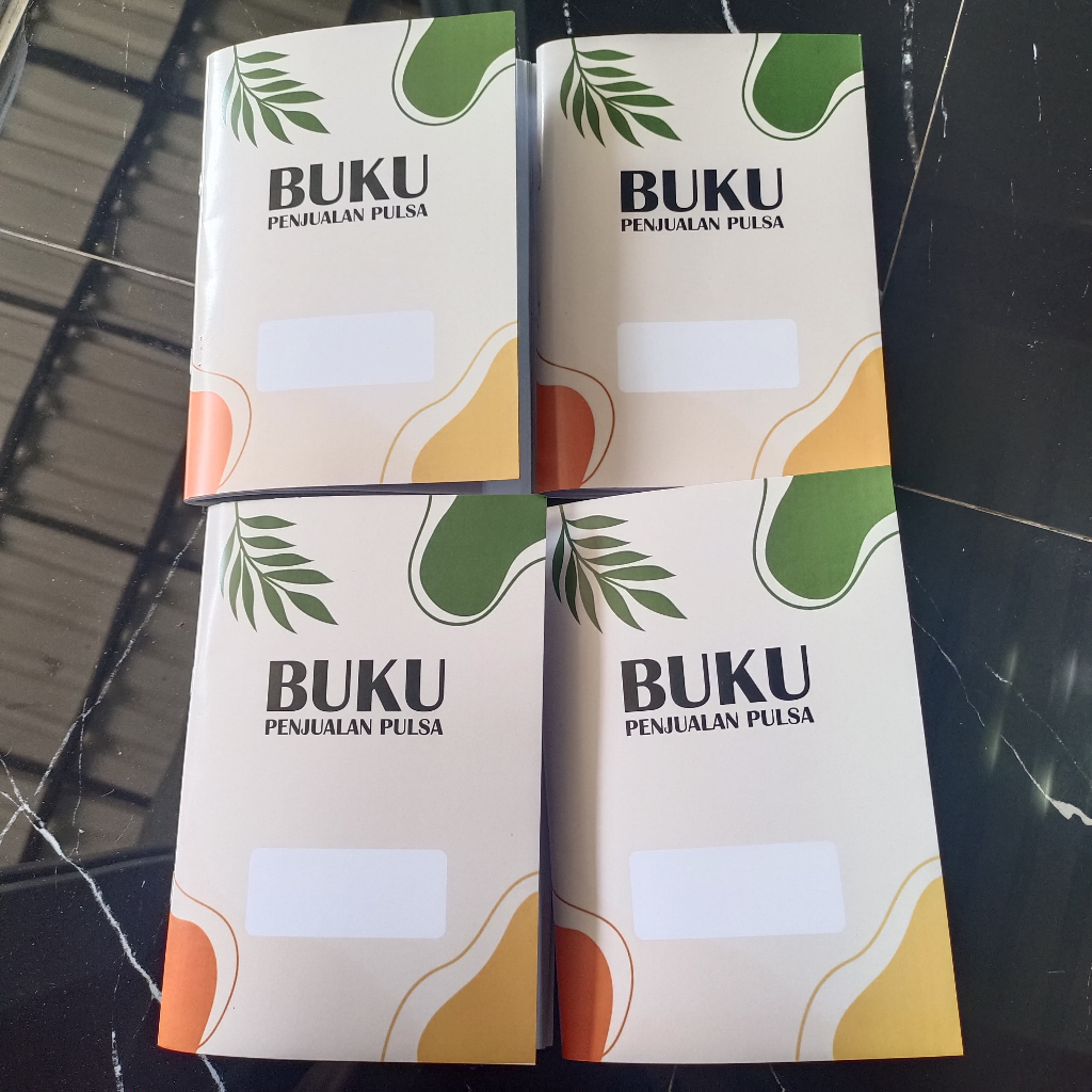 

Buku Penjualan Pulsa Toko Handphone NT015