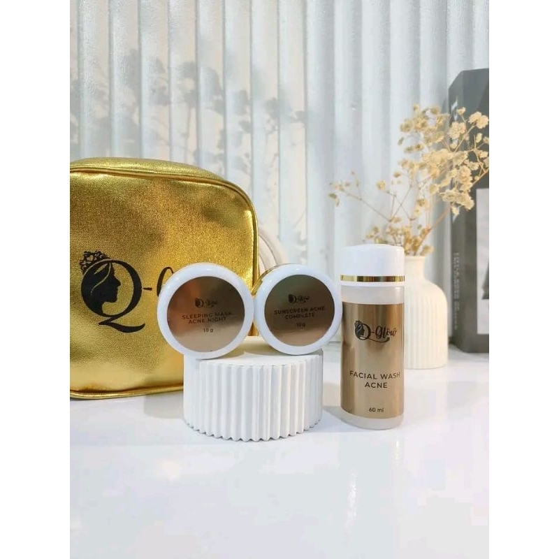 PAKET WHITENING BY Q GLOW SKINCARE