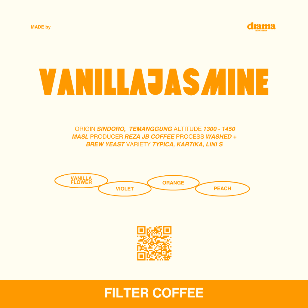 

Arabica Vanilla Jasmine - Filter Coffee