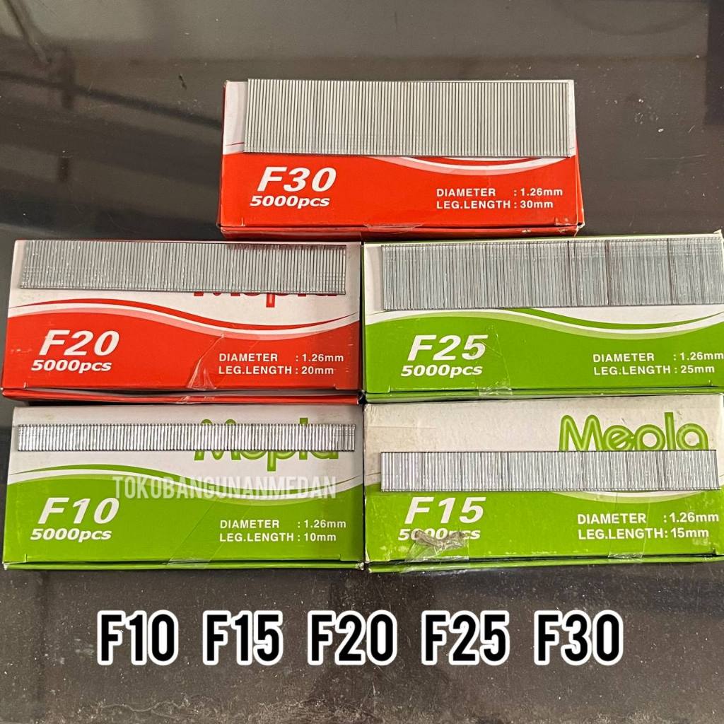 

Anak Paku Tembak Mepla / Isi Refill Staples F10 F15 F20 F25 F30