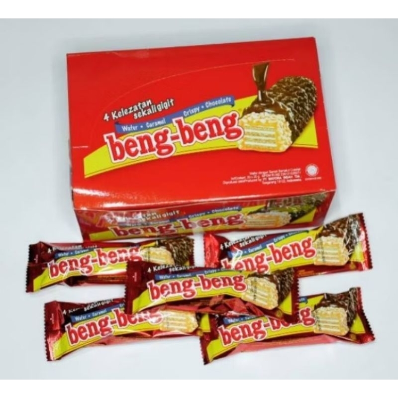 

N_S_Y Beng beng wafer chocolate box isi 17pcs