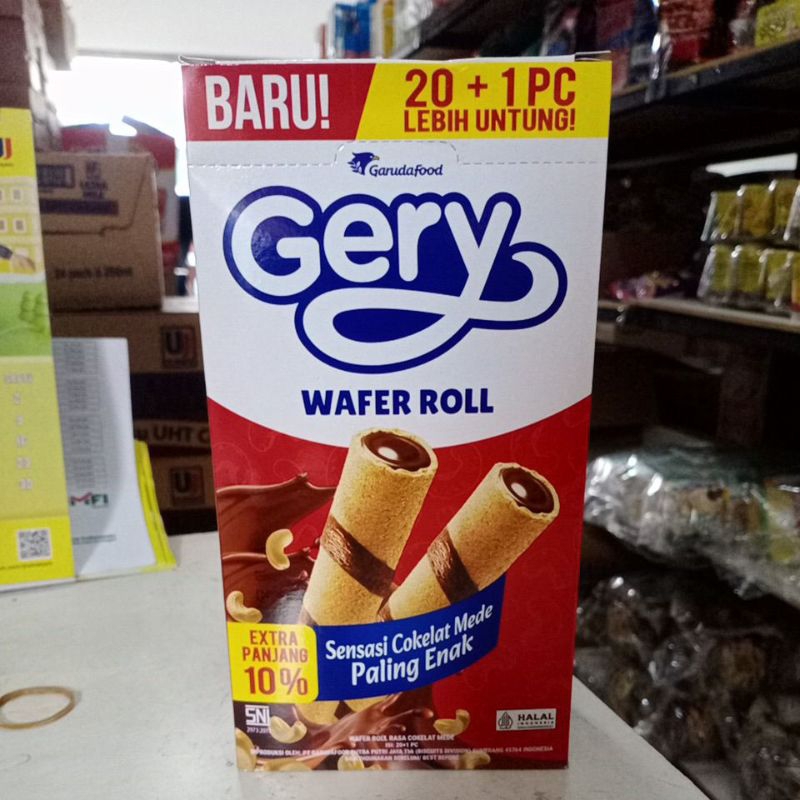 

GERY WAFER ROLL RASA COKLAT MEDE