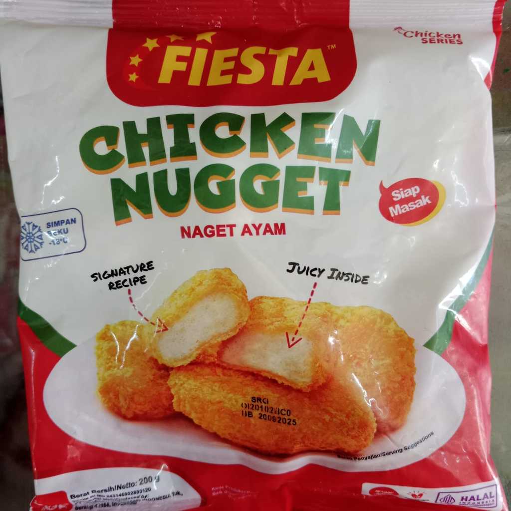 

FIESTA CHICKEN NUGGET 200GR