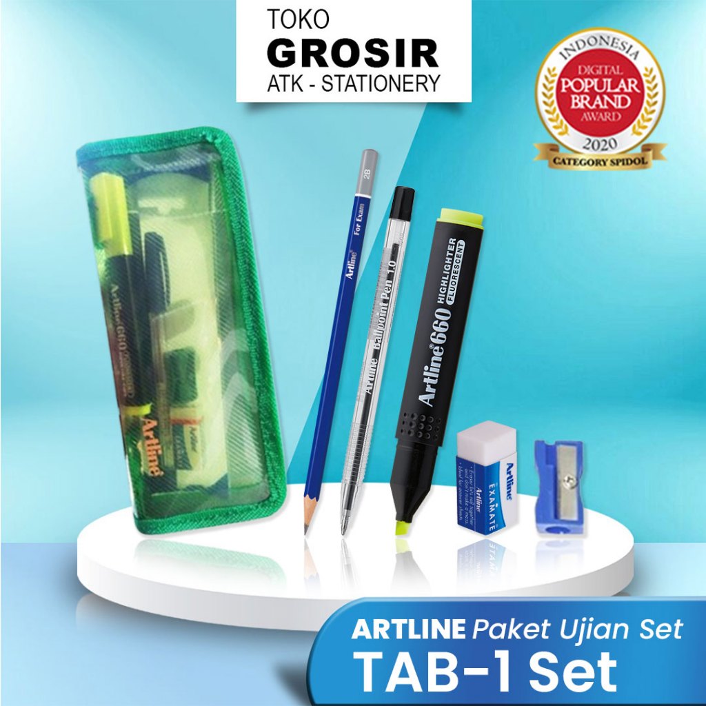 

GROSIR Paket Ujian Alat Tulis Artline TAB-1 SET