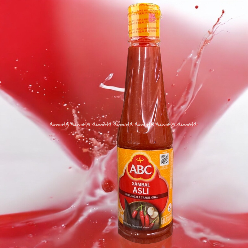 

ABC Sambal Asli 135ml Sambel A B C Kemasan Botol Saos Cabe Enak Chili Cili Siap Pakai