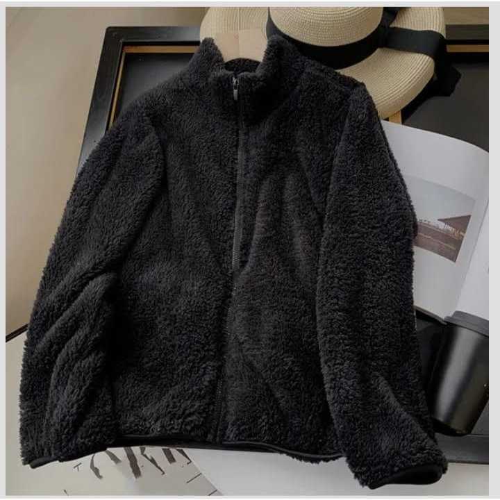 jaket bulu pria dan wanita jaket tebal musim dingin jaket import