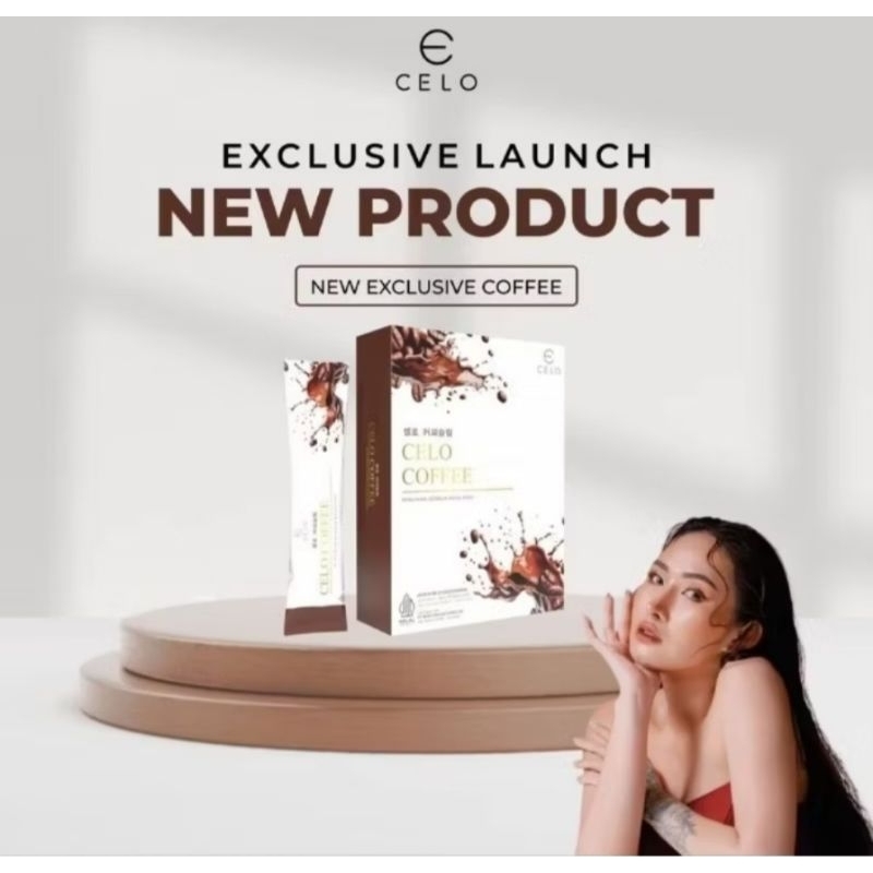 CELO COFFEE SLIMMING 1 KTK 10 SACHET/KOPI PELANGSING DAN AWET MUDA BELI 3 FREE BOTOL MINUM READY STO