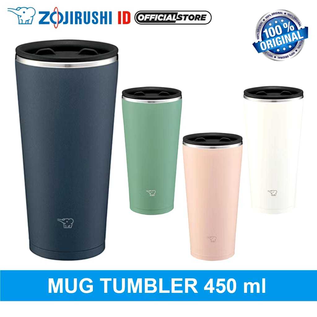 Gelas Stainless Mug Tumbler Zojirushi Original 450ml