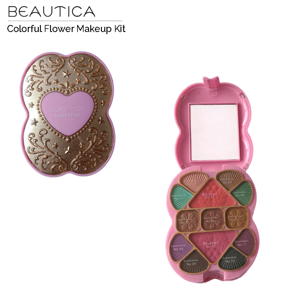 BEAUTICA Colorful Flower Make Up Kit