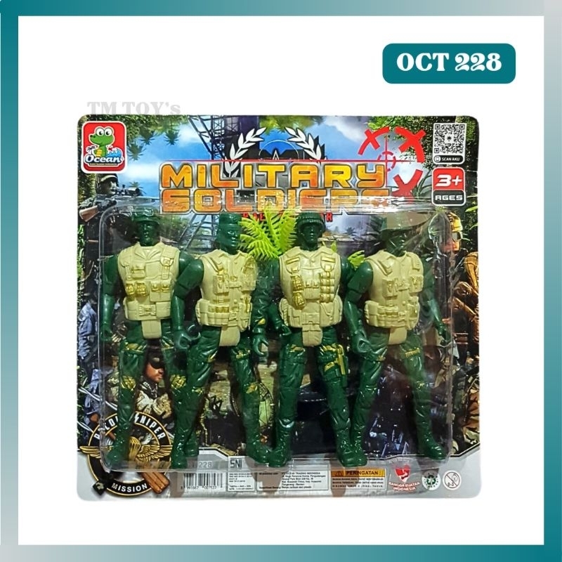 Mainan Robot Tentara Action Figure Mainan Orang Orangan