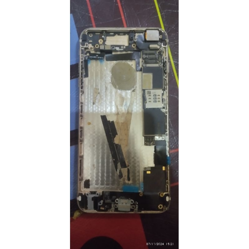 mesin iphone 6 plus minus restart logo